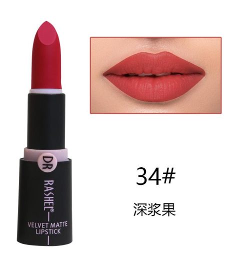 Dr. Rashel Velvet Matte Lipstick for Ladies - 34