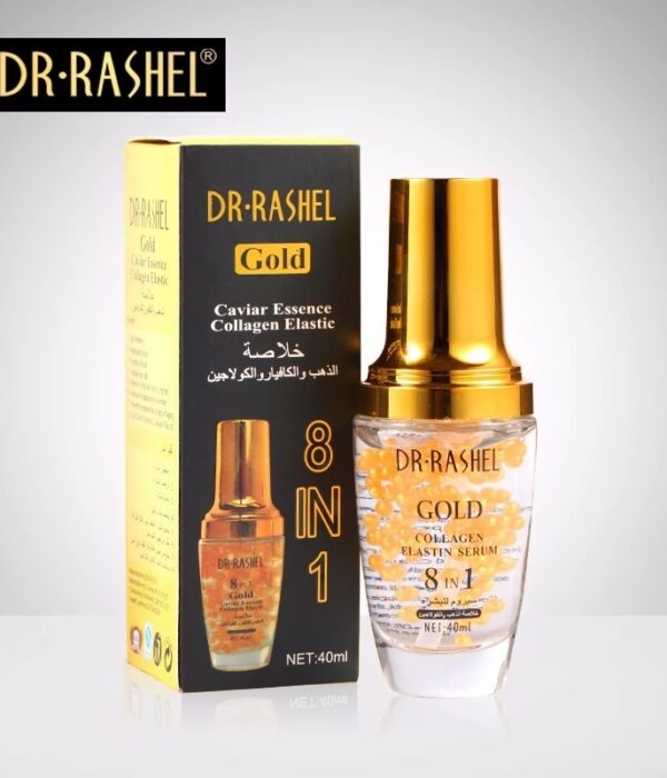 Dr. Rashel 8 IN 1 Gold Whitening Essence Elastin Face Serum 2