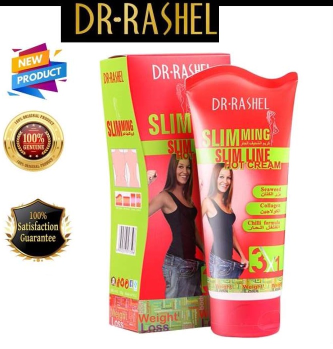 Dr Rasheal Slim Line Hot Slimming Lose Weight Cream 150gm - 3