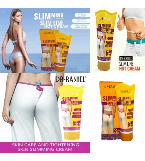 Dr. Rashel Slim Line Hot Slimming Lose Weight Cream 150gm - 2