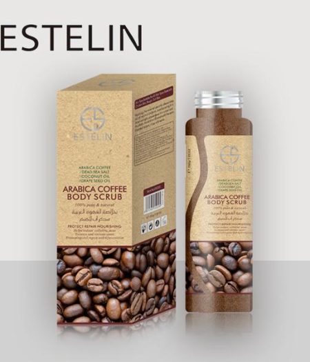 Estelin Skin Care Arabica Coffee Natural Body Scrub 1