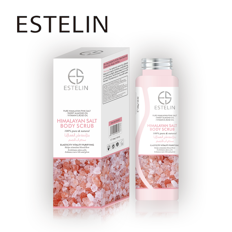 Estelin Skin Care Himalayan Salt Body Scrub 1