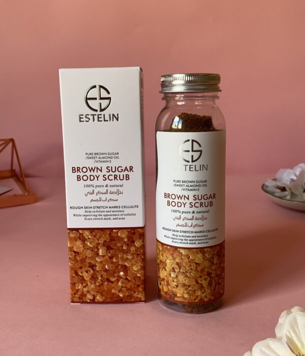 Estelin Skin Care Brown Sugar Body Scrub 1