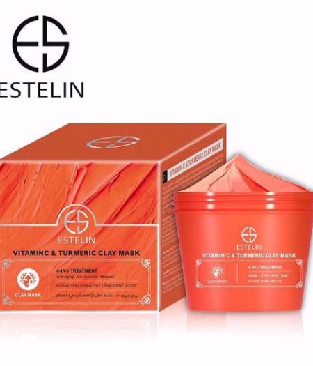 Estelin Vitamin C & Turmeric Clay Mask 100g