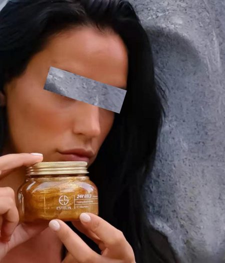 Estelin Firming & Anti Wrinkle 24K Gold Body & Face Scrub 250g