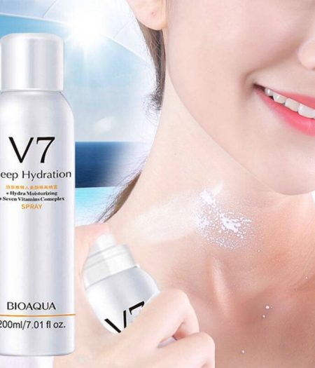 BIOAQUA V7 Deep Hydration Isolation Whitening Spray 200ml 2
