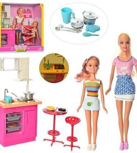 Defa Lucy Barbie Doll with Kitchen Accessories 2