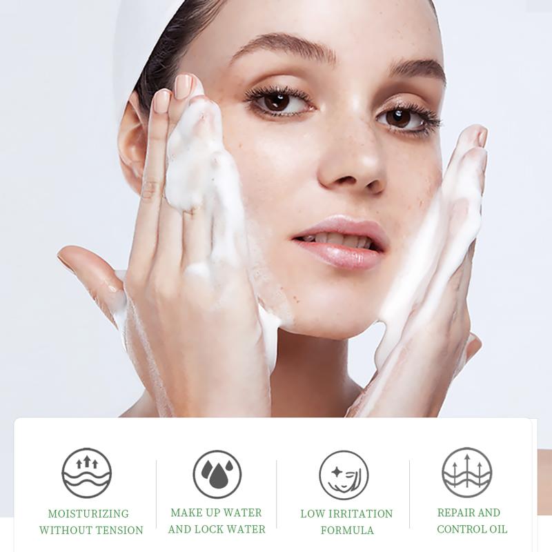 Bioaqua Avocado Natural Face Cleanser Care Acne Treatment 100g 3