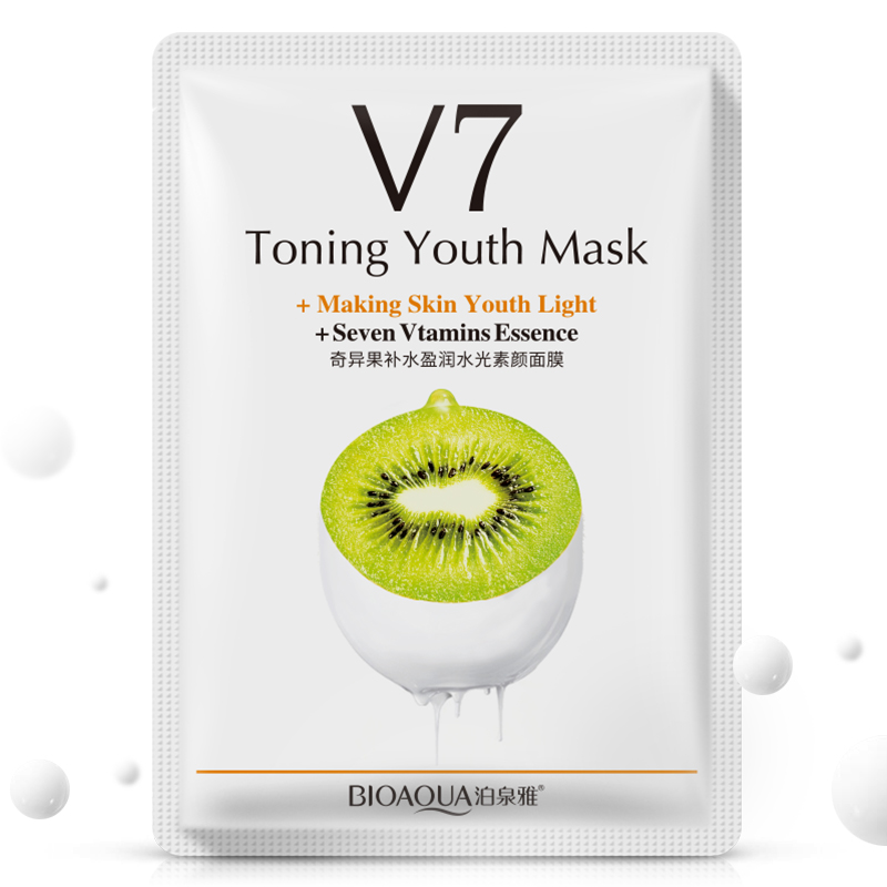 BIOAQUA Kiwi Fruit V7 Anti Aging Facial Mask Seven 3
