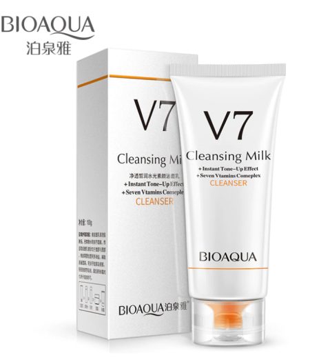 BIOAQUA V7 Cleansing Milk Face Wash Skin Care 2