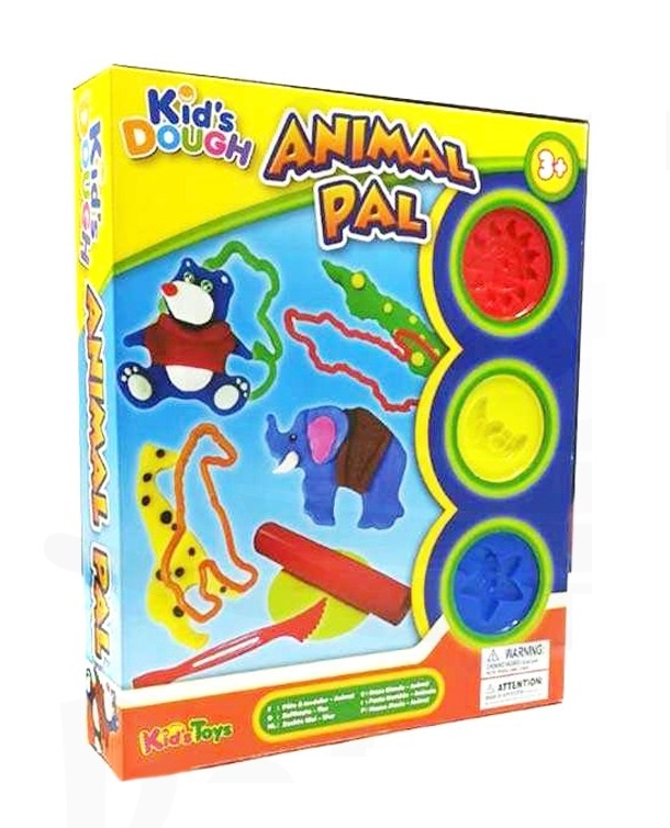 Kids Dough Animal Pal Doh Set Toy 2