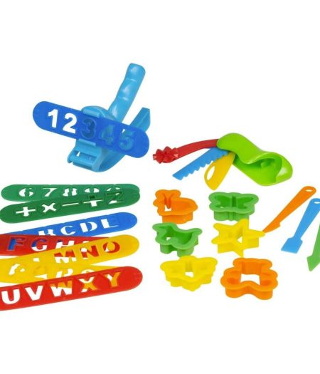 Kids Dough Alphabet N Numbers Set Doh Pack Toy 1