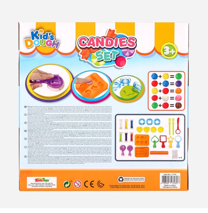 Kids Dough Candy Set Doh Pack Toy 2