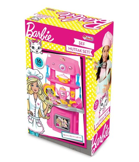 Dede Barbie Chef Kitchen Toy Set 1