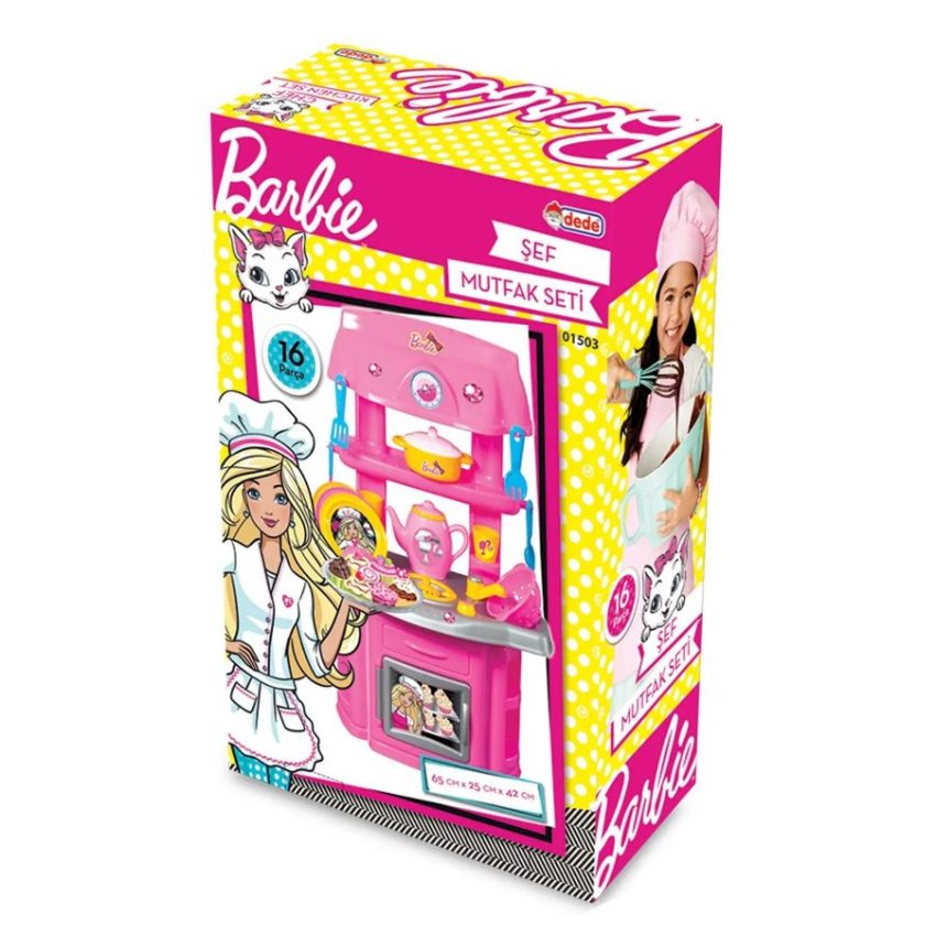 Dede Barbie Chef Kitchen Toy Set 1