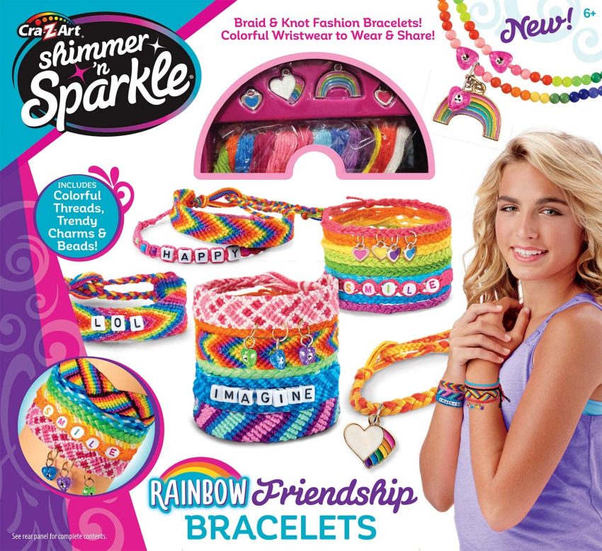 Cra-Z-Art Shimmer & Sparkle Over The Rainbow Friendship Bracelet Kit 2