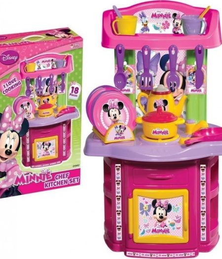 DeDe Disney Minnie Mouse Chef Kitchen Toy Set 2