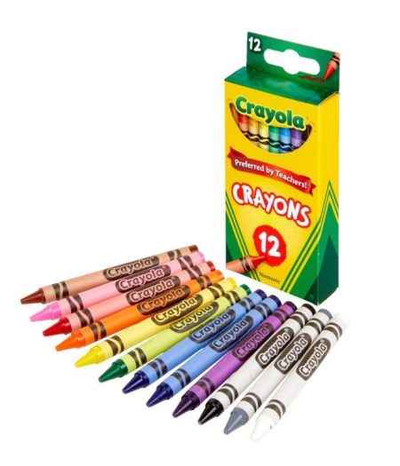 Crayola Colorful Crayons Pack Of 12 2
