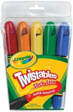 Crayola Twistables Slick Stix 5 markers