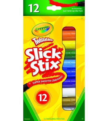 Crayola 12pcs Twistables Slick Stix Color Set 1