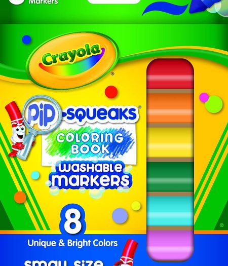 Crayola Pip Squeaks Washable 8 Color Markers 1