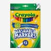 Crayola Ultra Clean Washable 12 Colorful Markers 1