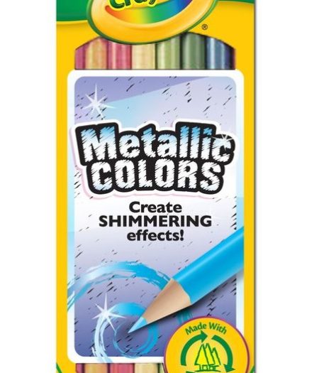 Crayola Metallic 8 Colored Pencils