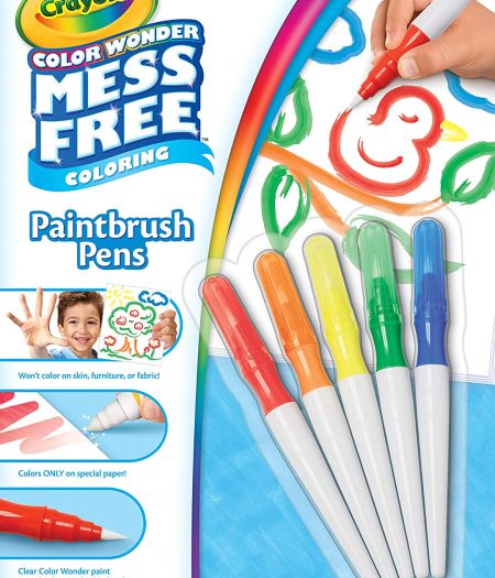 Crayola Color Wonder Mess Free Paintbrush Pens & Paper 1