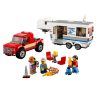 LEPIN City Pickup And Caravan Wagon Building Blocks Set 1