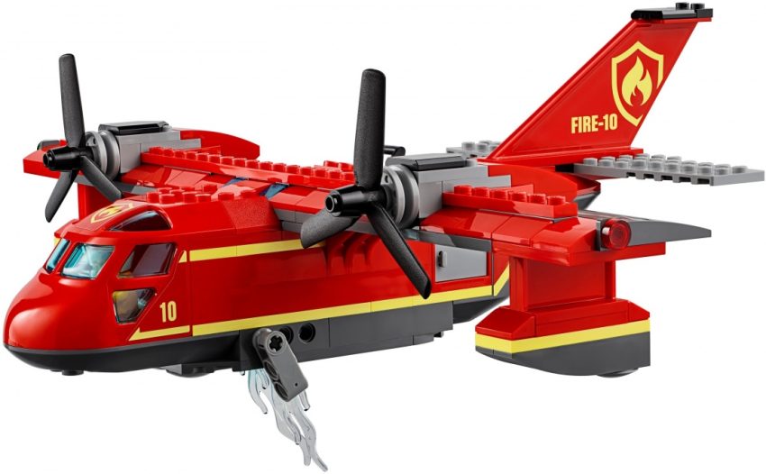 LEPIN City Series Fire Plane Building Blocks Set 5
