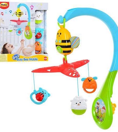 Winfun Nice 3 in 1 Busy Bee Mobile Kids Toy 5