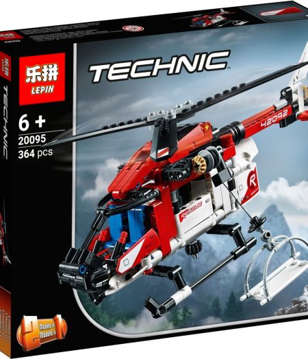 LEPIN Technic Series Rescue Helicopter Building Blocks Set 1