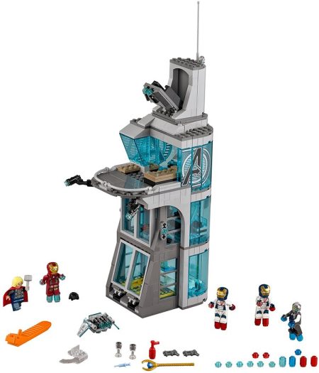 Jisi Tech Bricks Avenger Base Attack Tower Super Heros Building Blocks for Kids 2