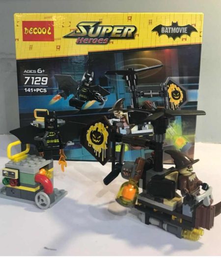 Jisi Tech Bricks SuperHeros Batman vs Scaurecrow Building Blocks for Kids 2