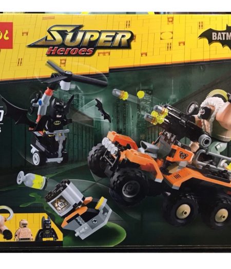 Jisi Tech Bricks Batman Bane Truck Attack Building Blocks for Kids 3