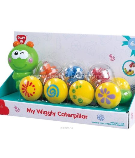 PlayGo My Wiggly Caterpillar Rattle Toy 2