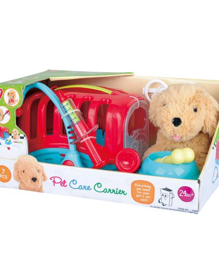Playgo Pet Care Carrier Toy Set 2