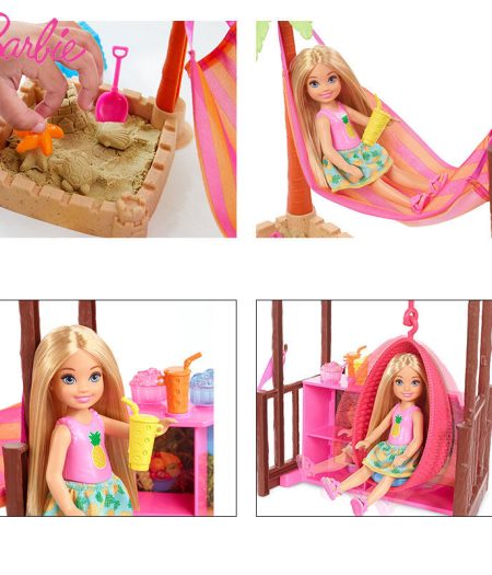 Barbie Chelsea Charming Tiki Hut Doll 5