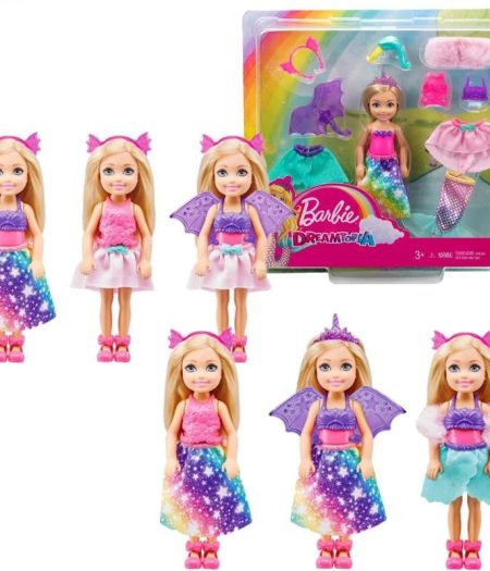 Barbie Dreamtopia Chelsea Doll Dress Up 4